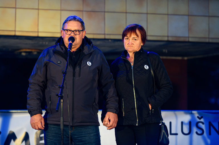 PROTEST: Za slušné Slovensko v Žiline