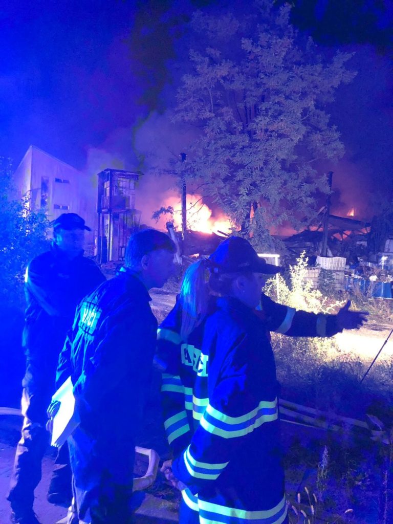 Denisa Saková, požiar, hasiči, Trnava