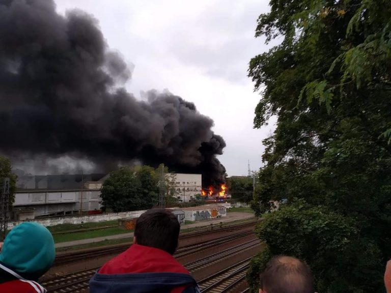 požiar, hasiči, Trnava