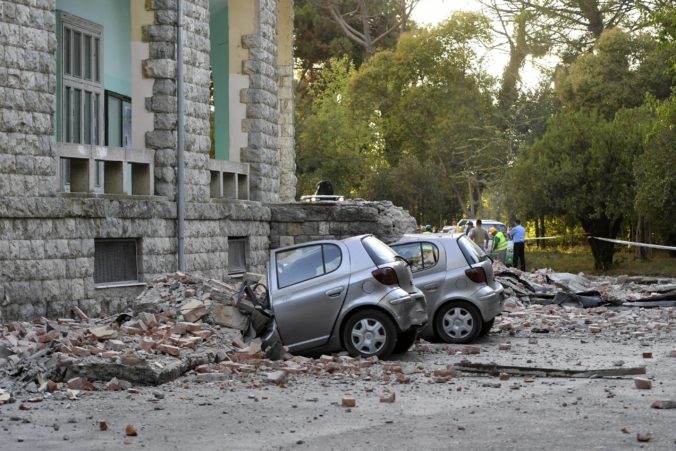 Albánsko, zemetrasenie