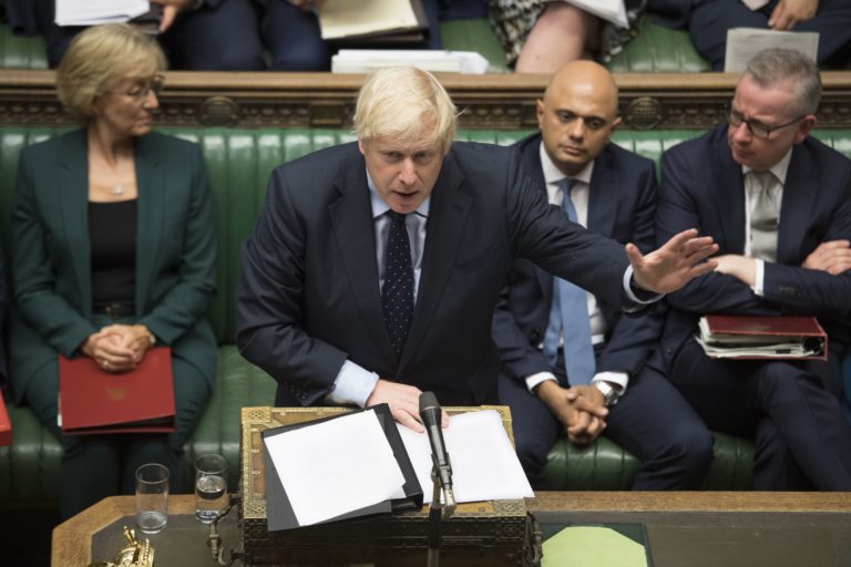 Boris Johnson, britský premiér