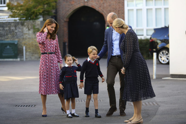 Charlotte, William, Kate, George