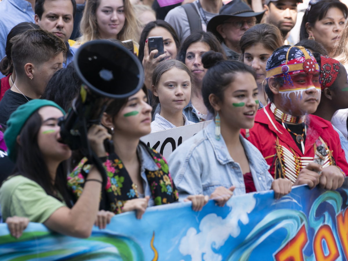 Greta Thunberg, Kanada, klimatický štrajk