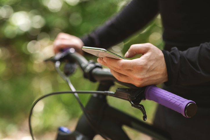 Cyklista, GPS