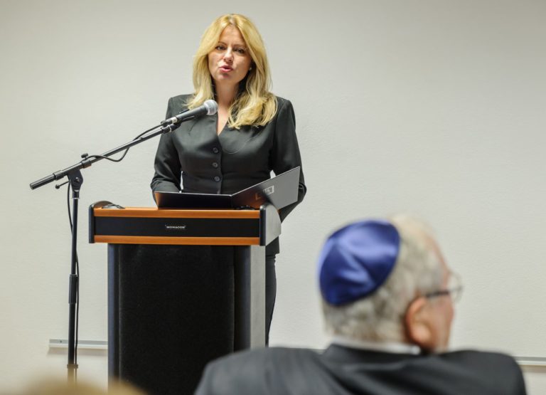 Zuzana Čaputová, Múzeum holokaustu v Seredi