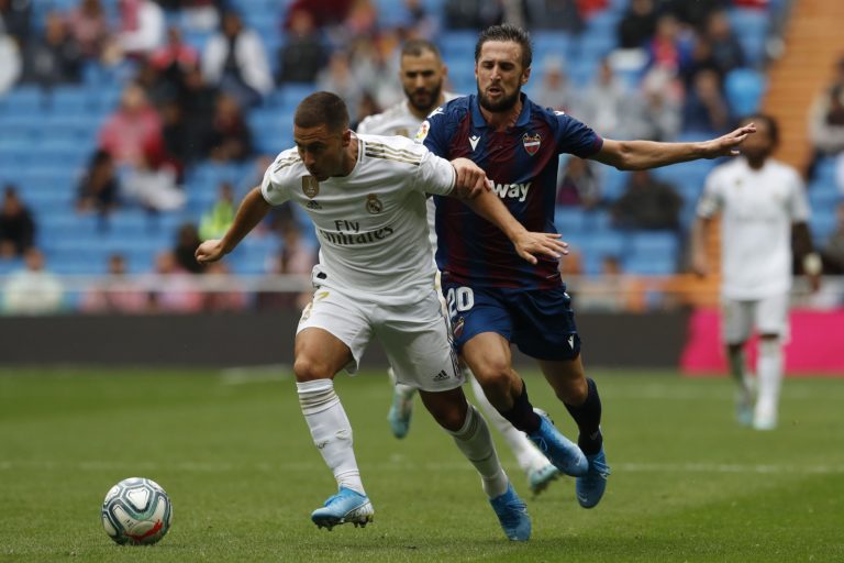 Eden Hazard, Jorge Miramon, Real Madrid, Levante