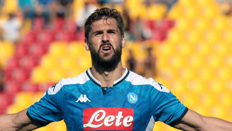 Fernando Llorente, Serie A, SSC Neapol, Lecce