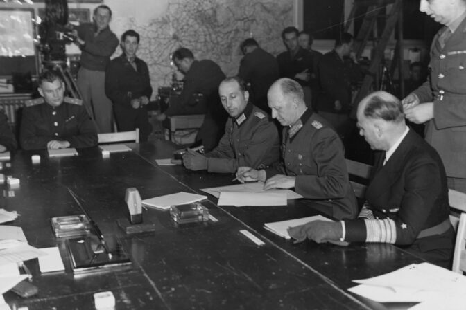 Generál Alfred Jodl kapitulácia Nemecka
