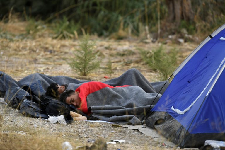 požiar, utečenecký tábor Moria, Lesbos