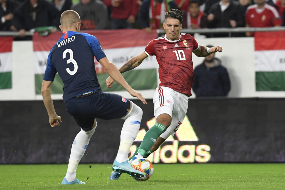 Slovensko - Maďarsko (kvalifikácia o Euro 2020), Dominik Szoboszlai, Denis Vavro