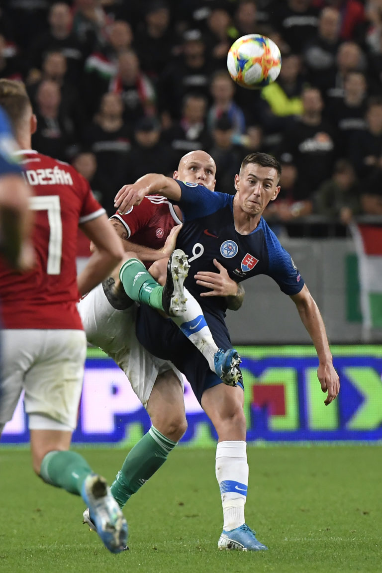 Slovensko - Maďarsko (kvalifikácia o Euro 2020), Botond Barath, Róbert Boženík