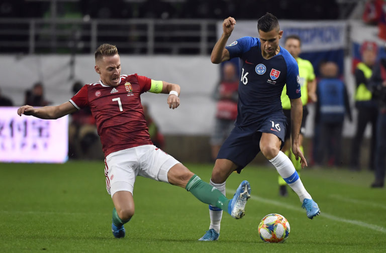 Slovensko - Maďarsko (kvalifikácia o Euro 2020), Balazs Dzsudzsak, Dávid Hancko