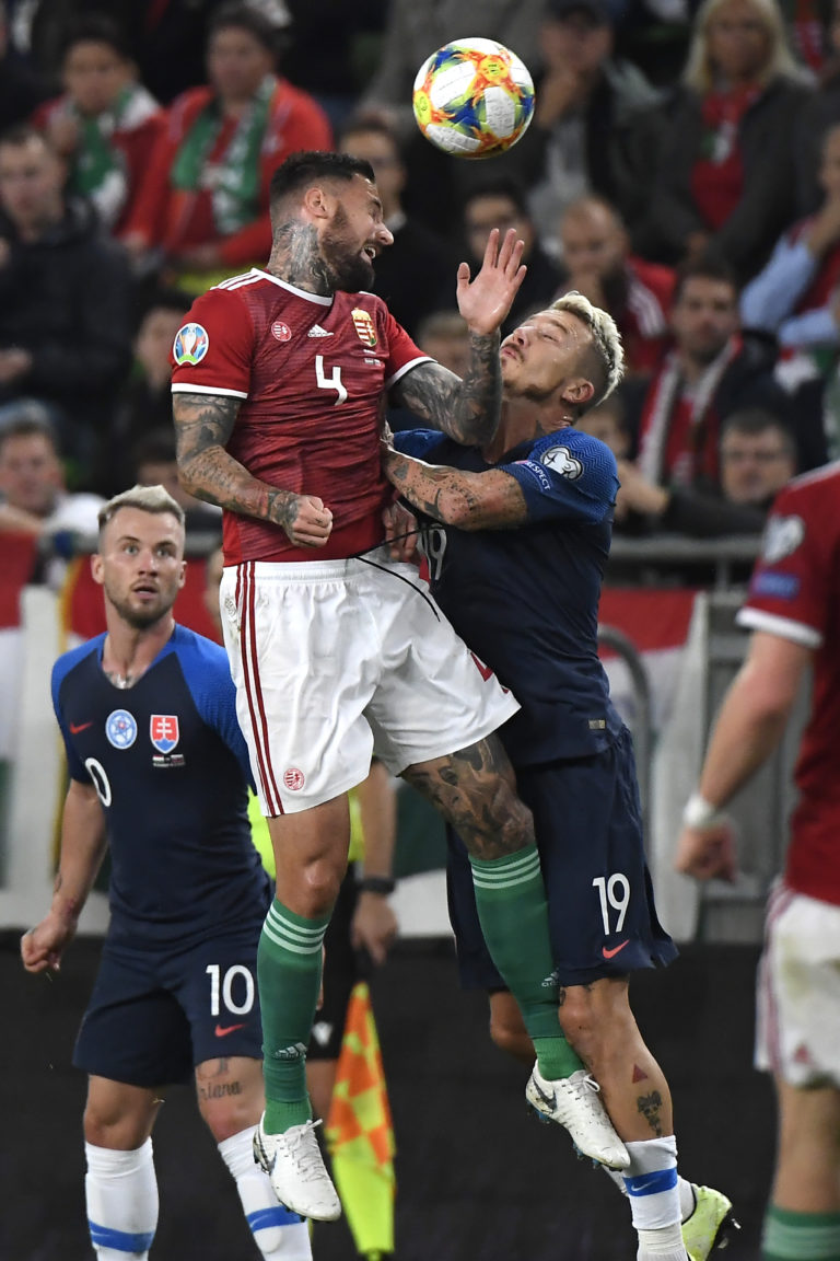 Slovensko - Maďarsko (kvalifikácia o Euro 2020), Tamas Kadar, Juraj Kucka