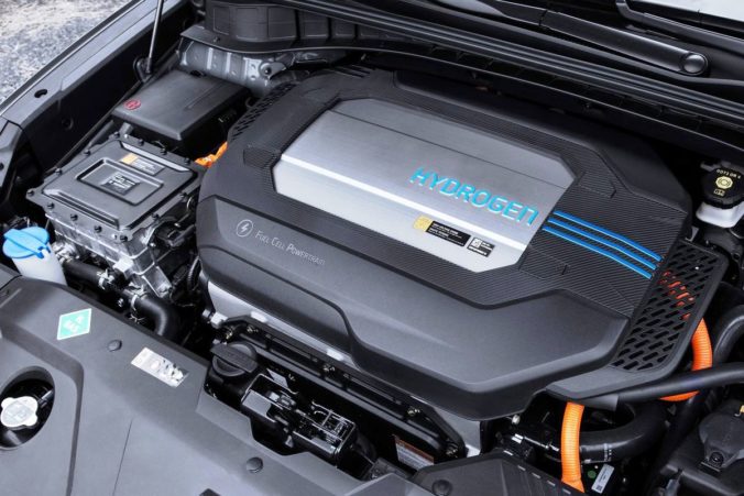 Motor vozidla Hyundai Nexo na palivový článok 