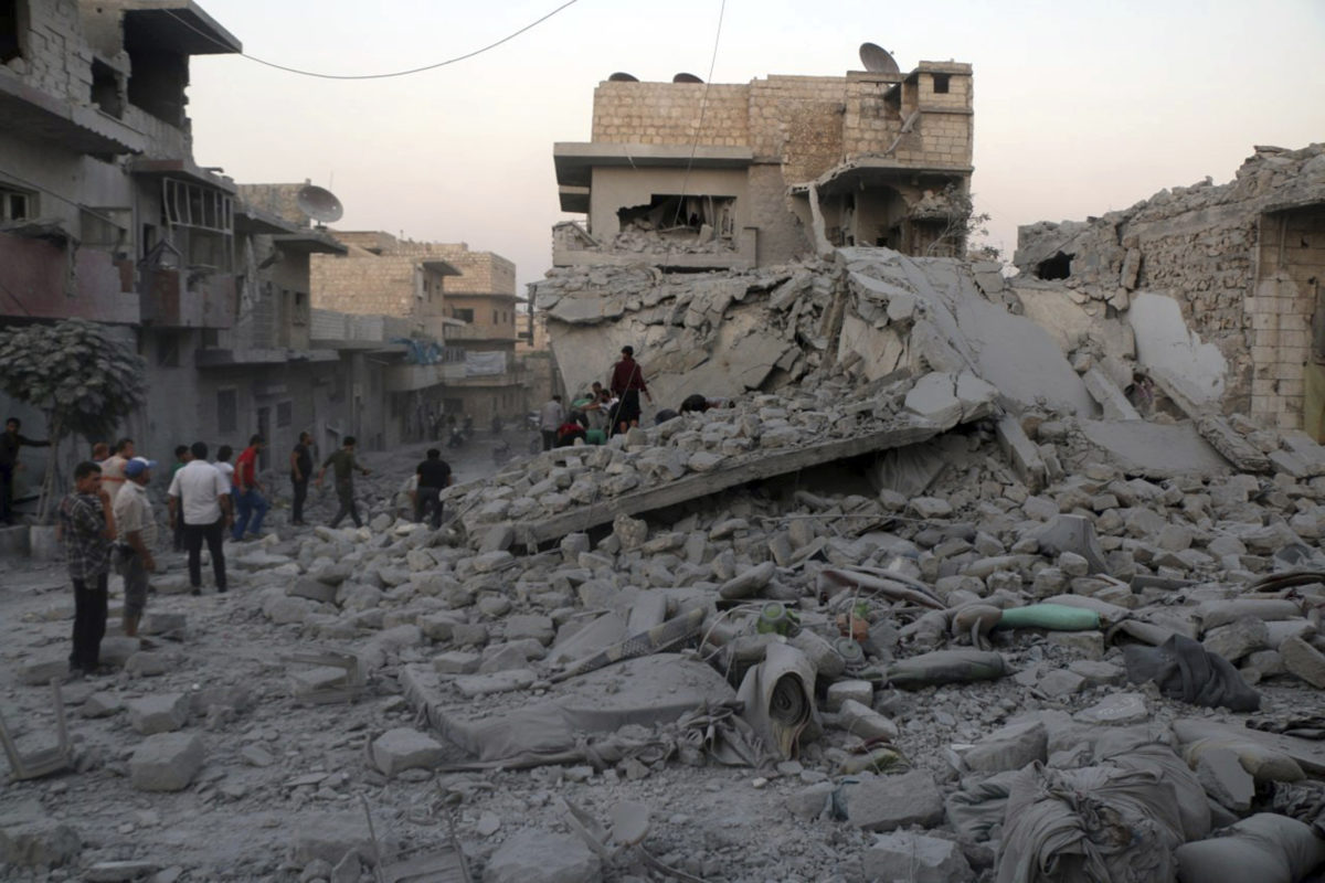 Idlib, Sýria, útok