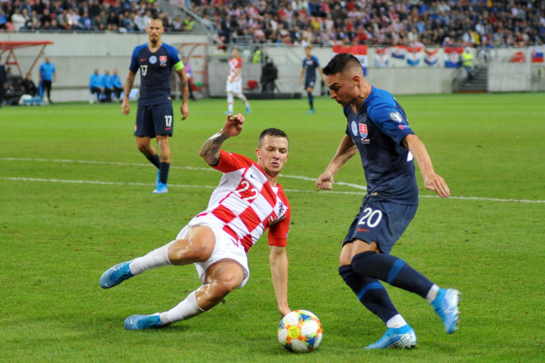FUTBAL: Slovensko - Chorvátsko