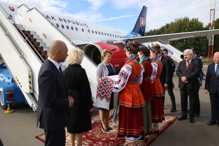 Zuzana Čaputová, prezidentka SR, návšteva Ukrajiny