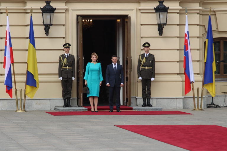 Zuzana Čaputová, prezidentka SR, návšteva Ukrajiny, Volodymyr Zelenskyj