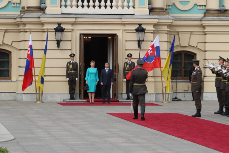 Zuzana Čaputová, prezidentka SR, návšteva Ukrajiny, Volodymyr Zelenskyj