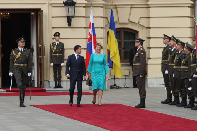 Zuzana Čaputová, prezidentka SR, návšteva Ukrajiny, Volodymyr Zelenskyj