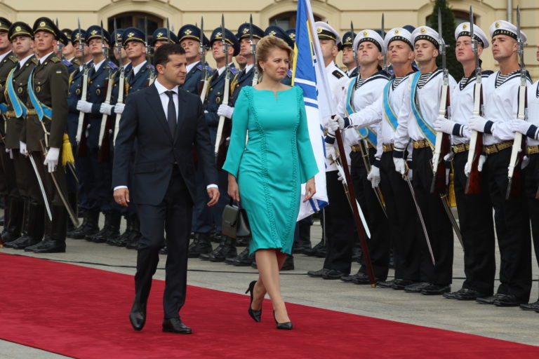 Zuzana Čaputová, prezidentka SR, návšteva Ukrajiny, Volodymyr Zelenskyj