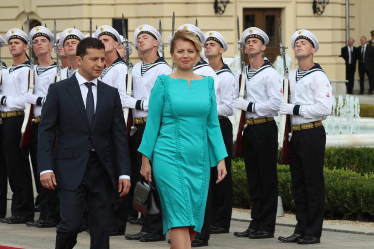 Zuzana Čaputová, prezidentka SR, návšteva Ukrajiny, Volodymyr Zelenskyj