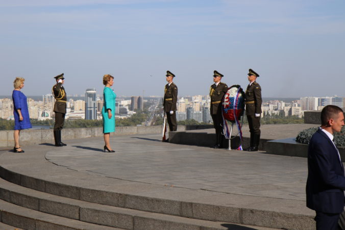 Zuzana Čaputová, prezidentka SR, návšteva Ukrajiny