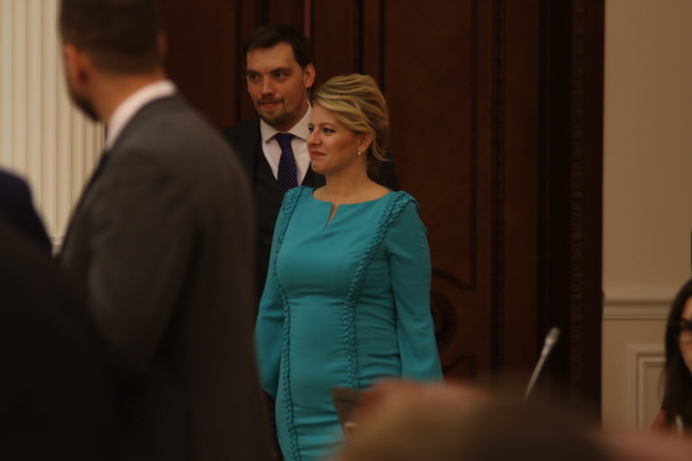 Zuzana Čaputová, prezidentka SR, návšteva Ukrajiny