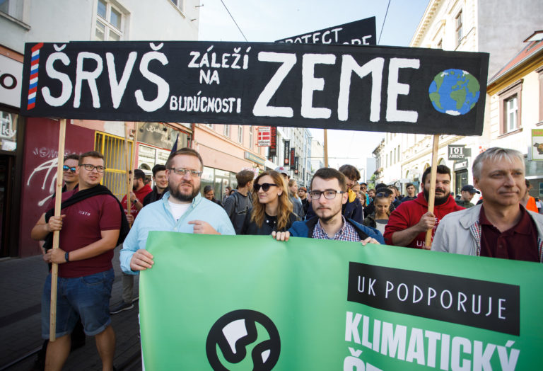 Klimatický štrajk Už nie je na čo čakať!