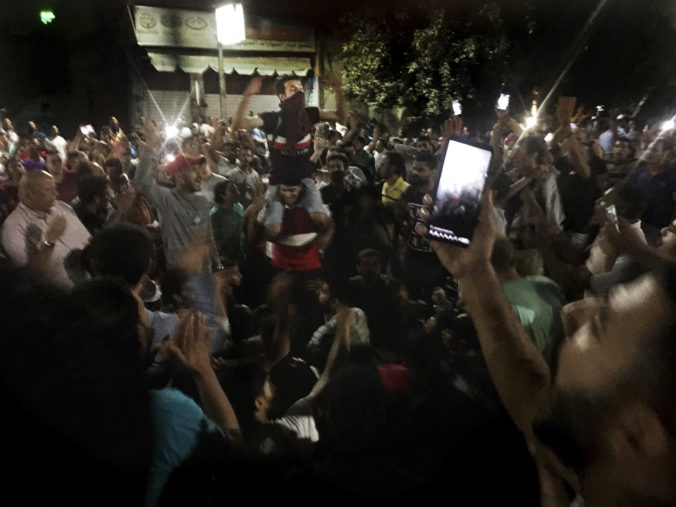 protesty, Káhira