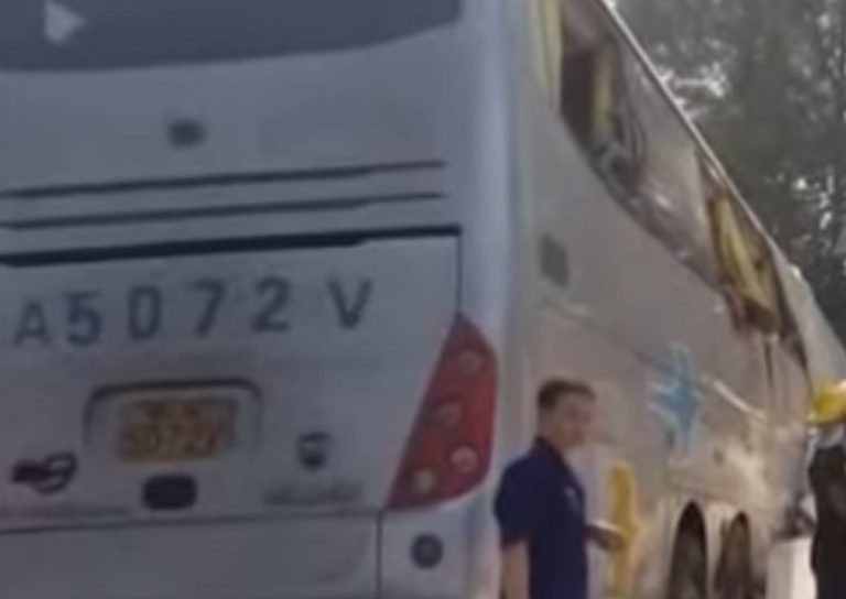 Nehoda autobusu