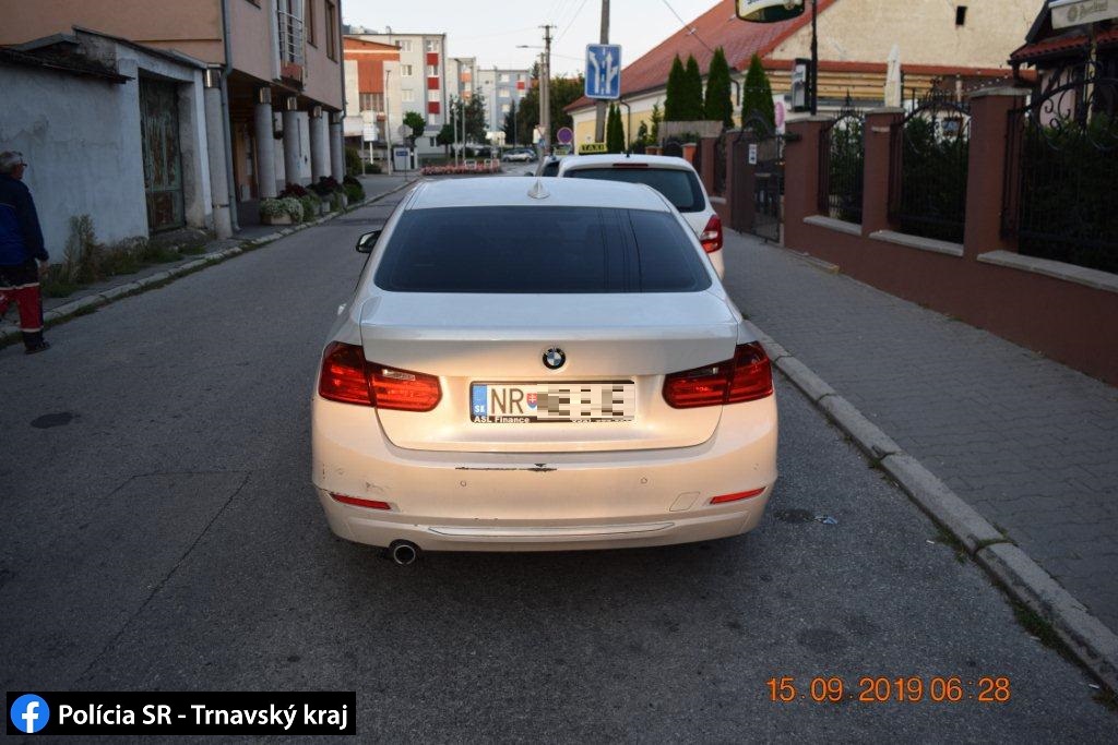 opitý vodič, dopravná nehoda