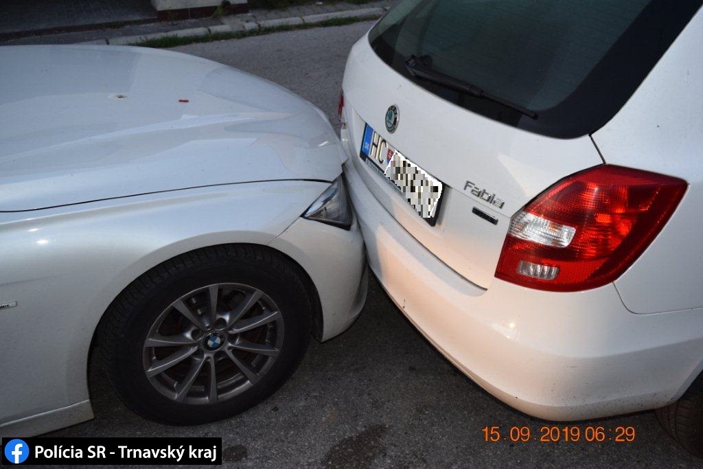 opitý vodič, dopravná nehoda