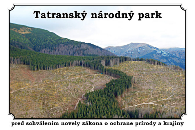 pohľadnica, štátna ochrana prírody, holorub, TANAP