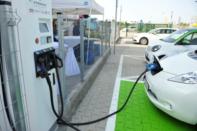 Nabíjacia stanica pre elektromobil