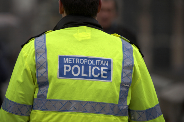 britská polícia