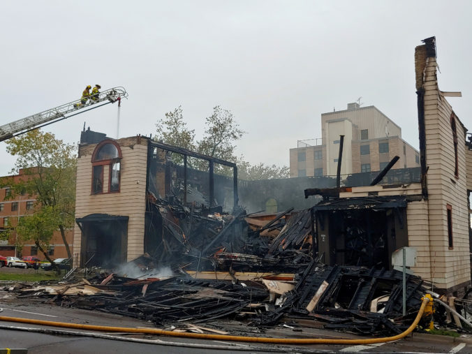 Duluth, Minnesota, požiar, synagóga