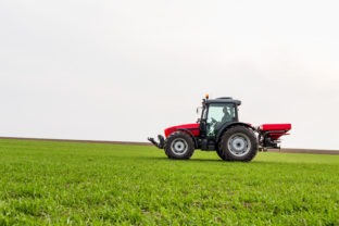 traktor, pole, poľnohospodárstvo