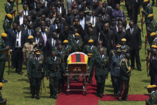 Zimbabwe Mugabe pohreb