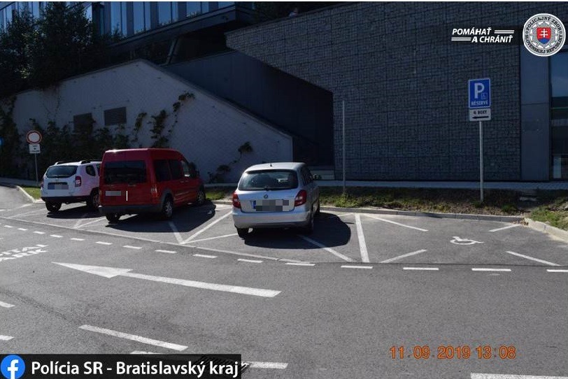 preukaz ZŤP, polícia
