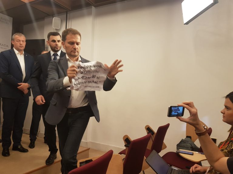 Igor Matovič a Juraj Blanár