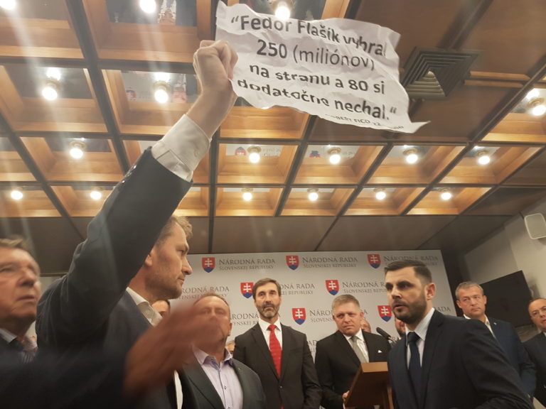 Igor Matovič a Juraj Blanár