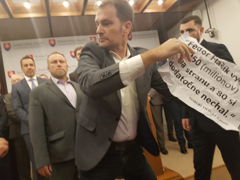 Igor Matovič a Juraj Blanár