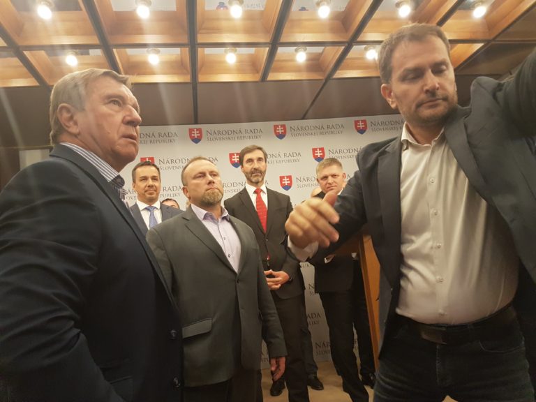 Igor Matovič a Juraj Blanár