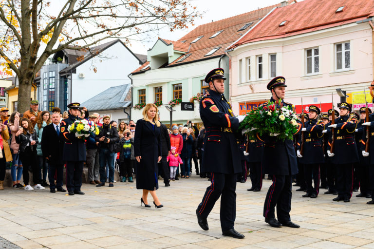 Prezidentka Prezidentka Zuzana Čaputová v Martine