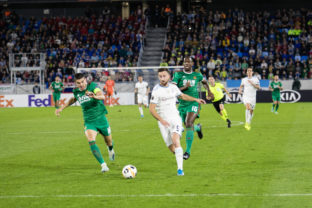Futbal (Európska liga): ŠK Slovan Bratislava - Wolverhampton, Andraž Šporar