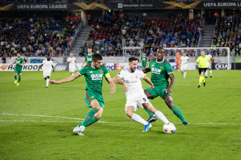 Futbal (Európska liga): ŠK Slovan Bratislava - Wolverhampton, Andraž Šporar