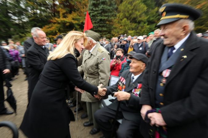 Zuzana Čaputová, Oslavy 75. výročia Dňa hrdinov Karpatsko-duklianskej operácie