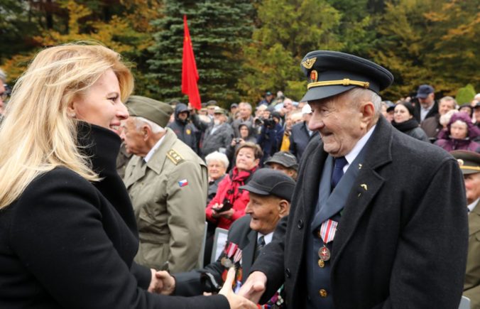 Zuzana Čaputová, Oslavy 75. výročia Dňa hrdinov Karpatsko-duklianskej operácie