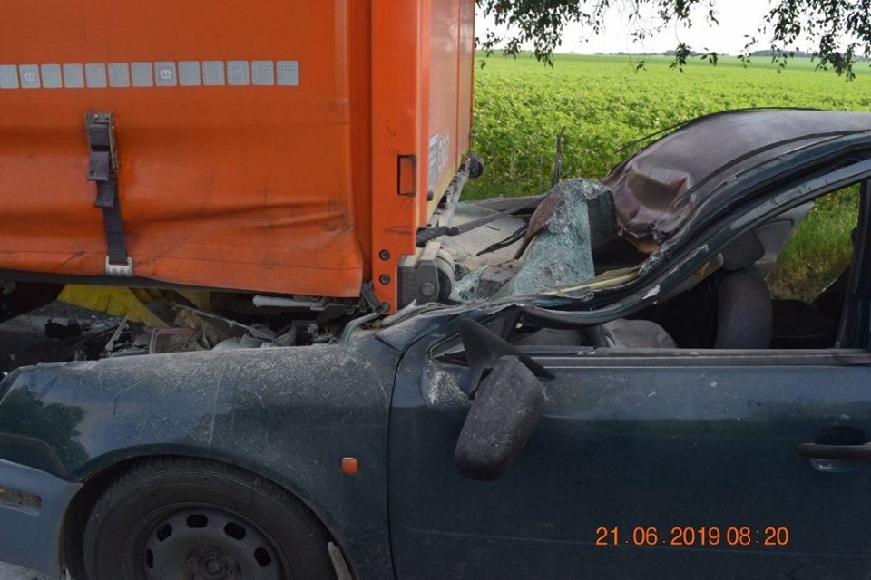 Nehoda, Škoda Octavia, Vráble, Telince